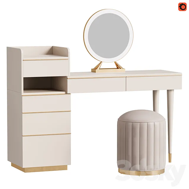 Dressing table 03 3dsMax Model