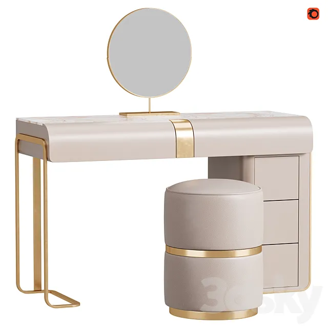 Dressing table 04 3dsMax Model