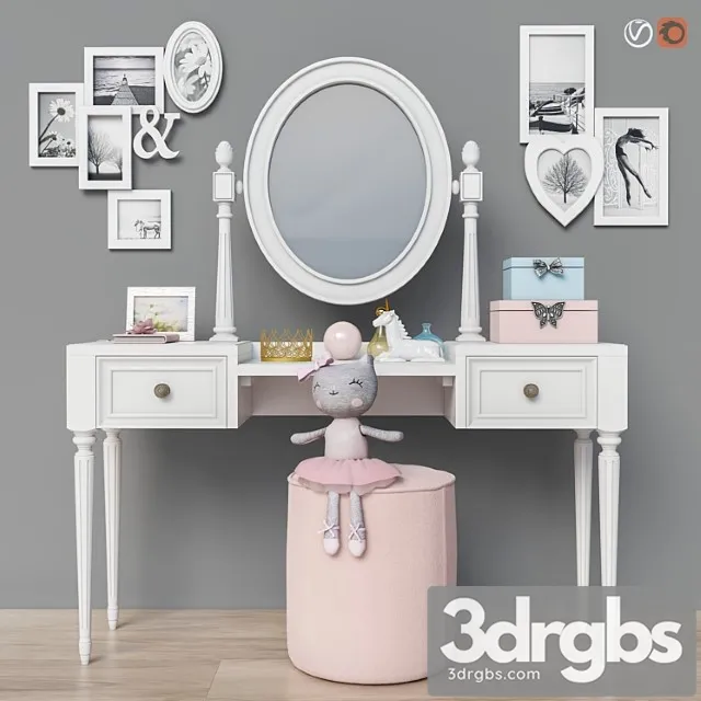 Dressing Table 2 Options for Children for Adults Set 19