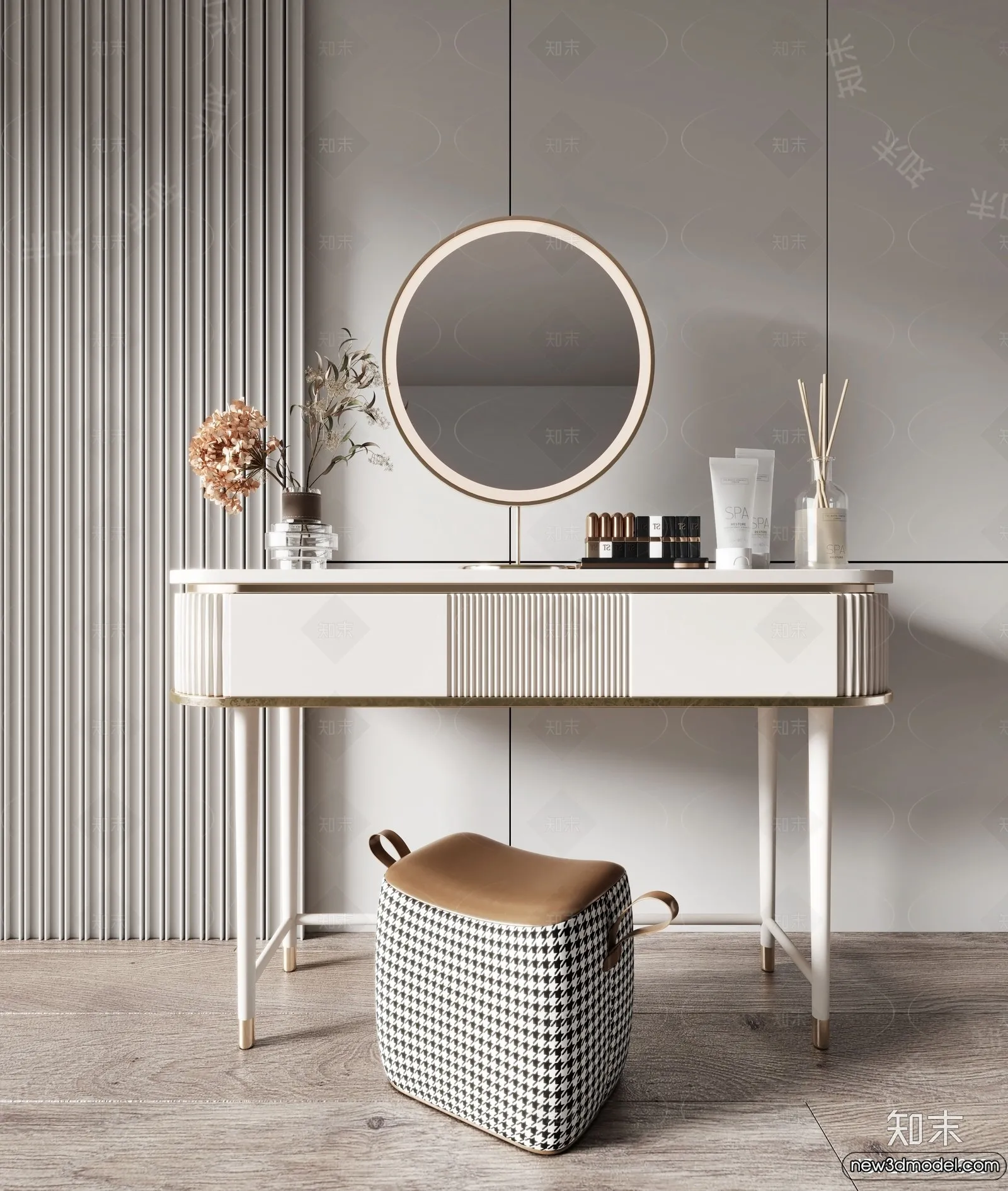 Dressing Table – 3D Models – 3D Furniture Models for Interior – 001