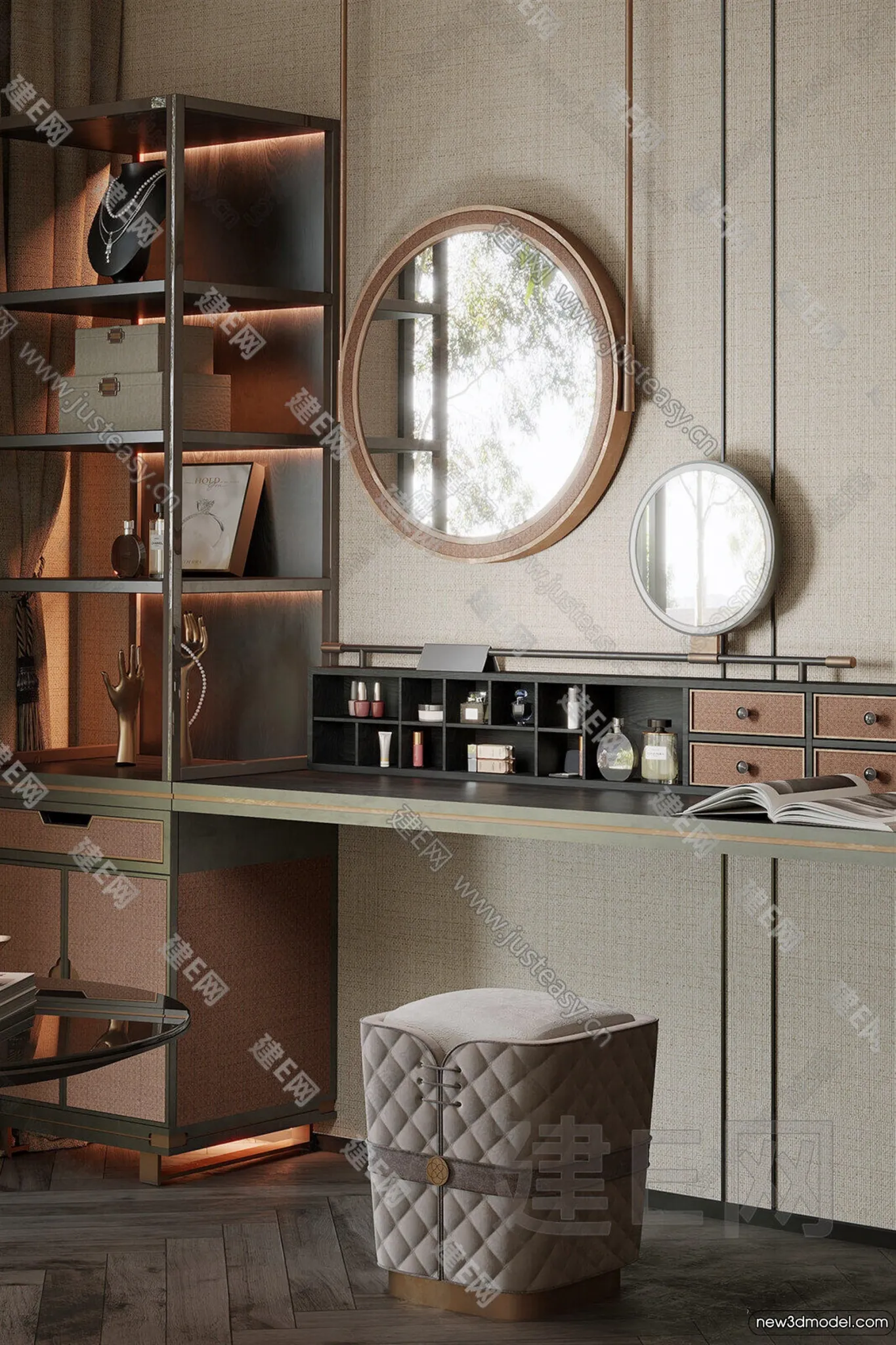 Dressing Table – 3D Models – 3D Furniture Models for Interior – 005