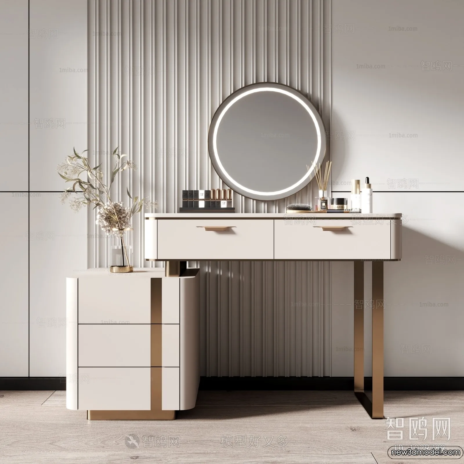 Dressing Table – 3D Models – 3D Furniture Models for Interior – 010