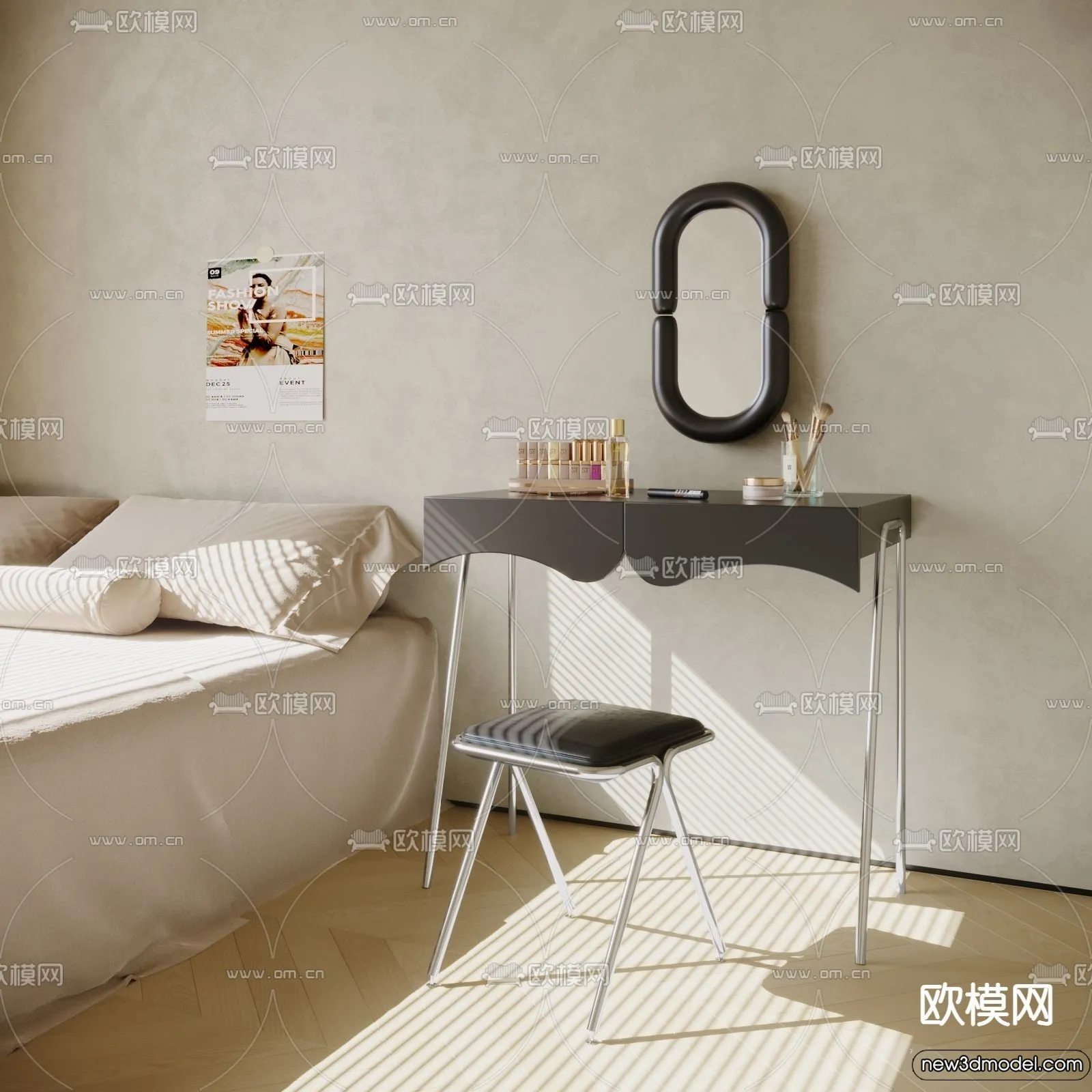 Dressing Table – 3D Models – 3D Furniture Models for Interior – 013