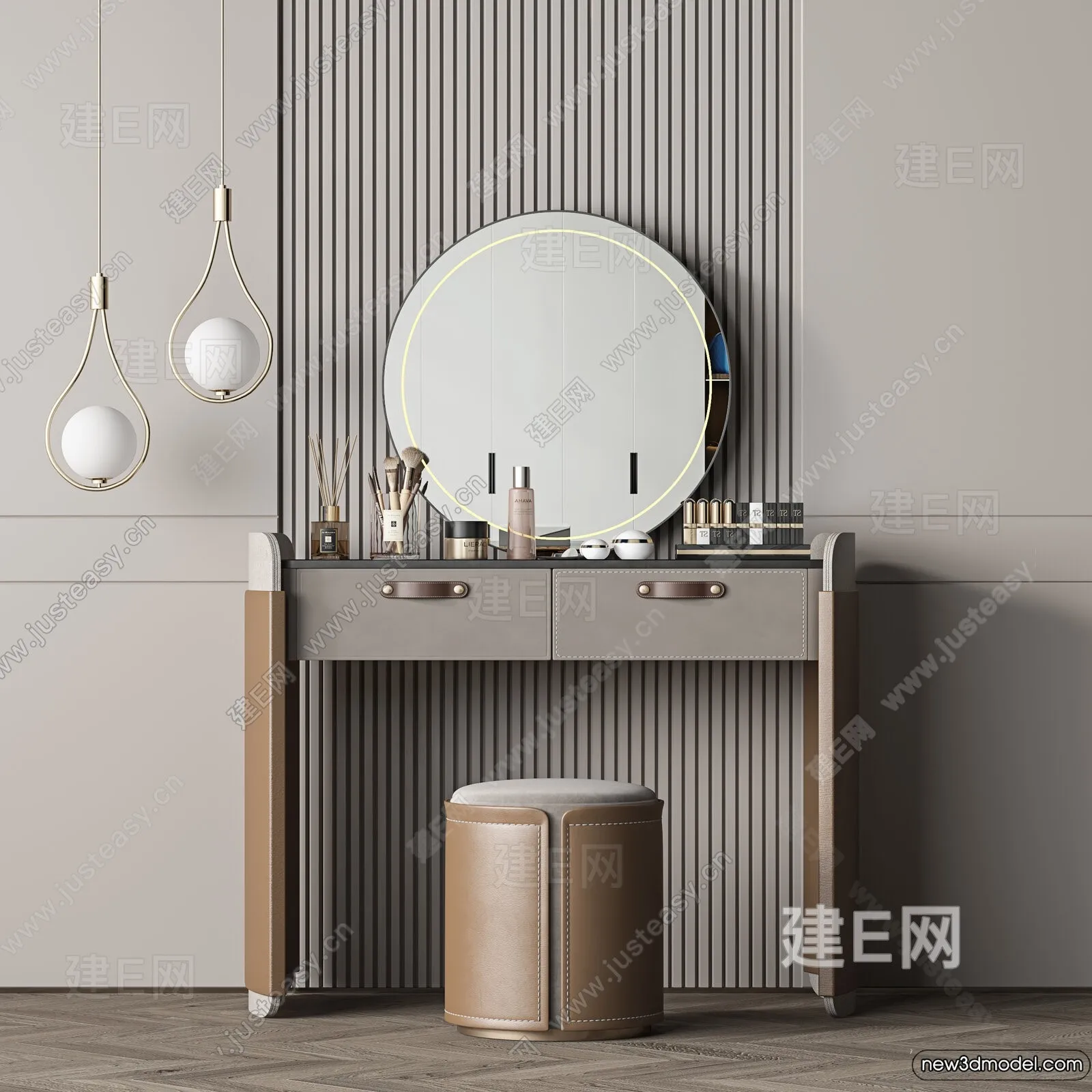 Dressing Table – 3D Models – 3D Furniture Models for Interior – 018