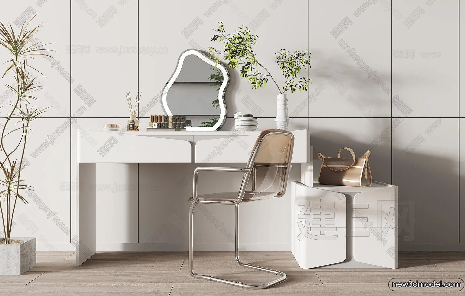 Dressing Table – 3D Models – 3D Furniture Models for Interior – 044