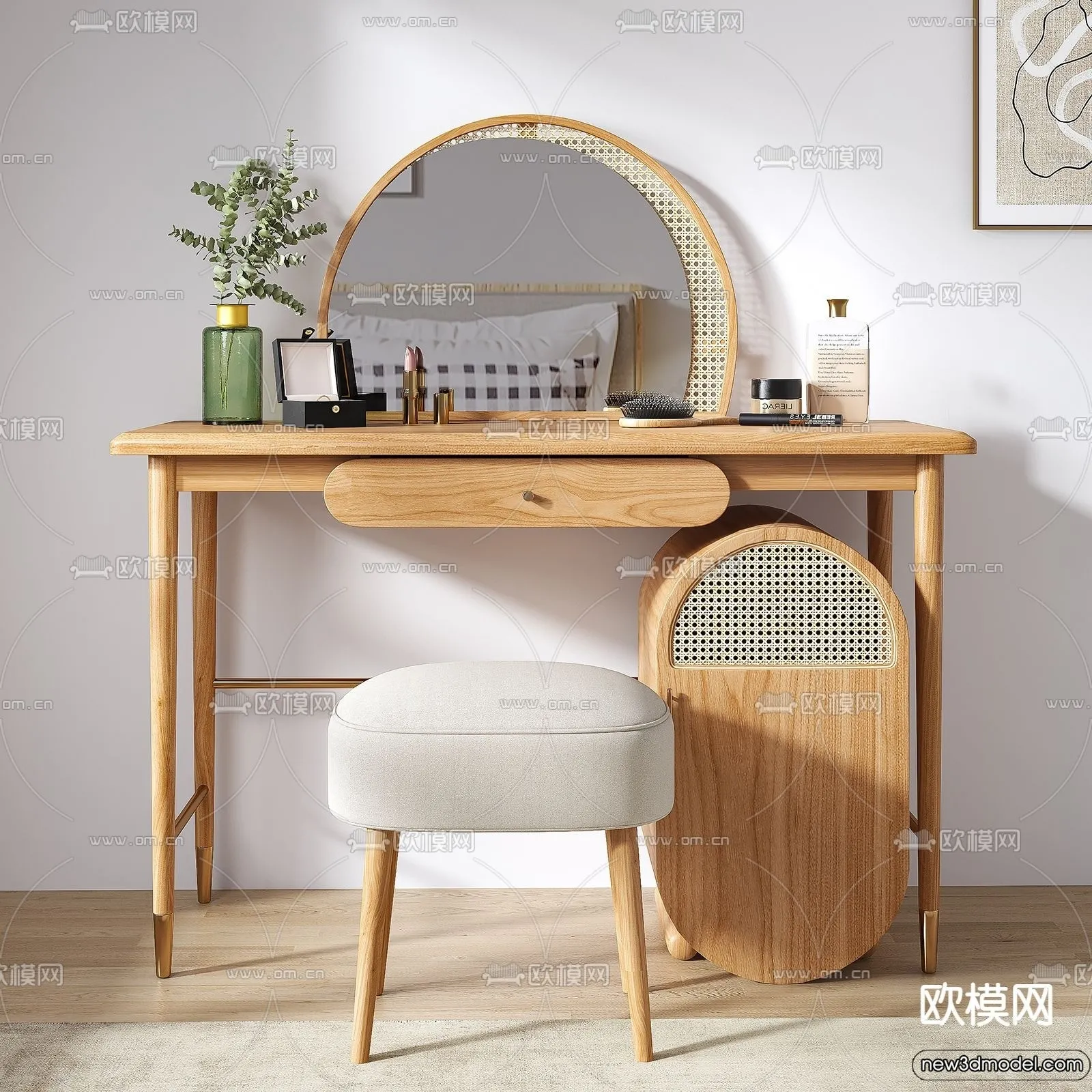 Dressing Table – 3D Models – 3D Furniture Models for Interior – 057