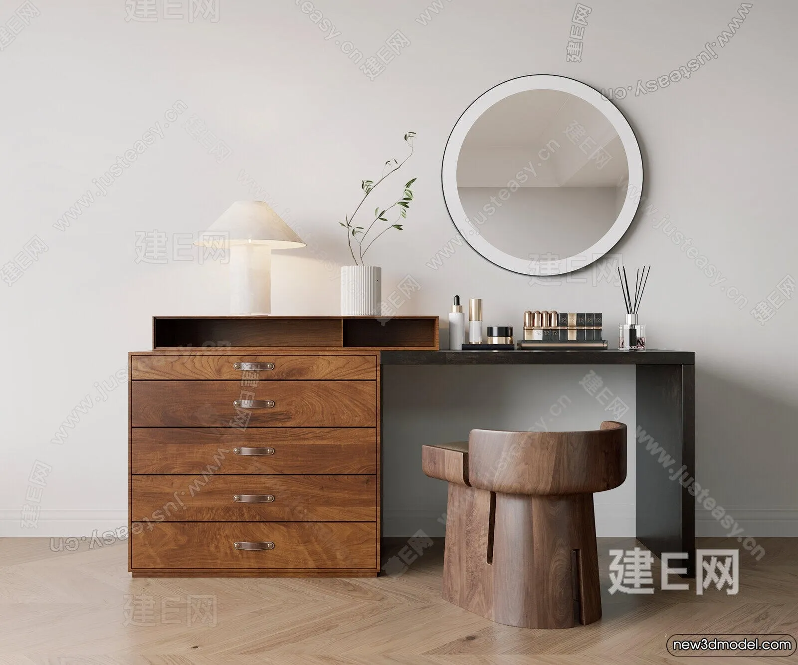 Dressing Table – 3D Models – 3D Furniture Models for Interior – 058