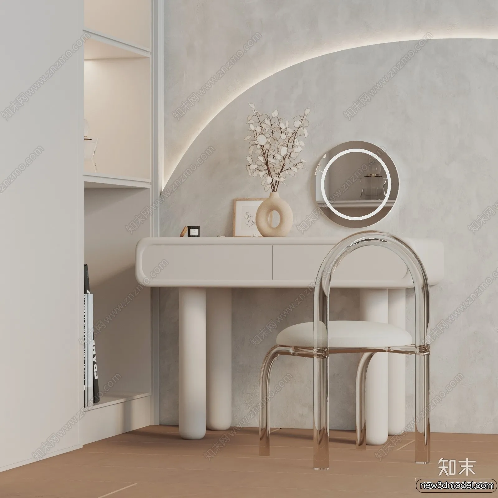 Dressing Table – 3D Models – 3D Furniture Models for Interior – 060