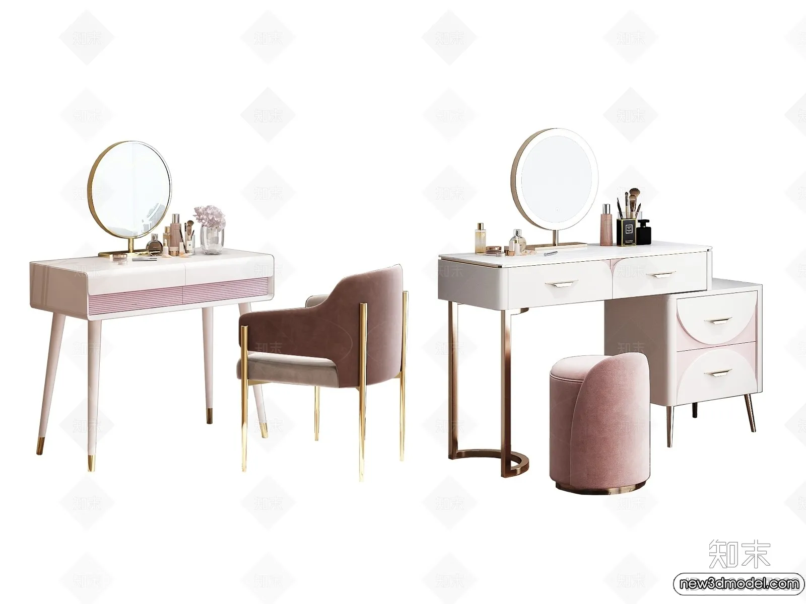 Dressing Table – 3D Models – 3D Furniture Models for Interior – 070