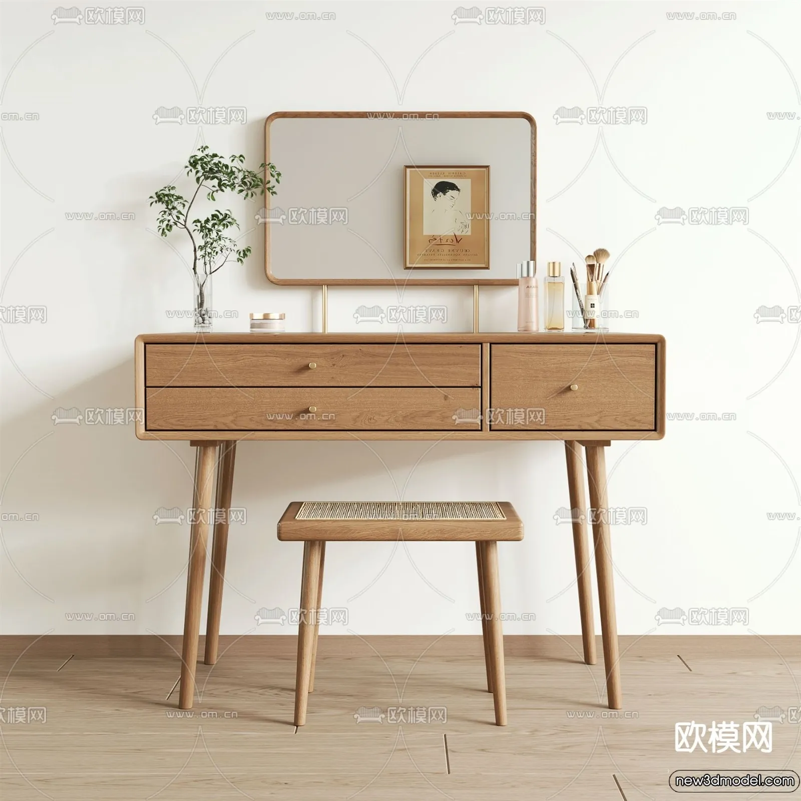 Dressing Table – 3D Models – 3D Furniture Models for Interior – 072