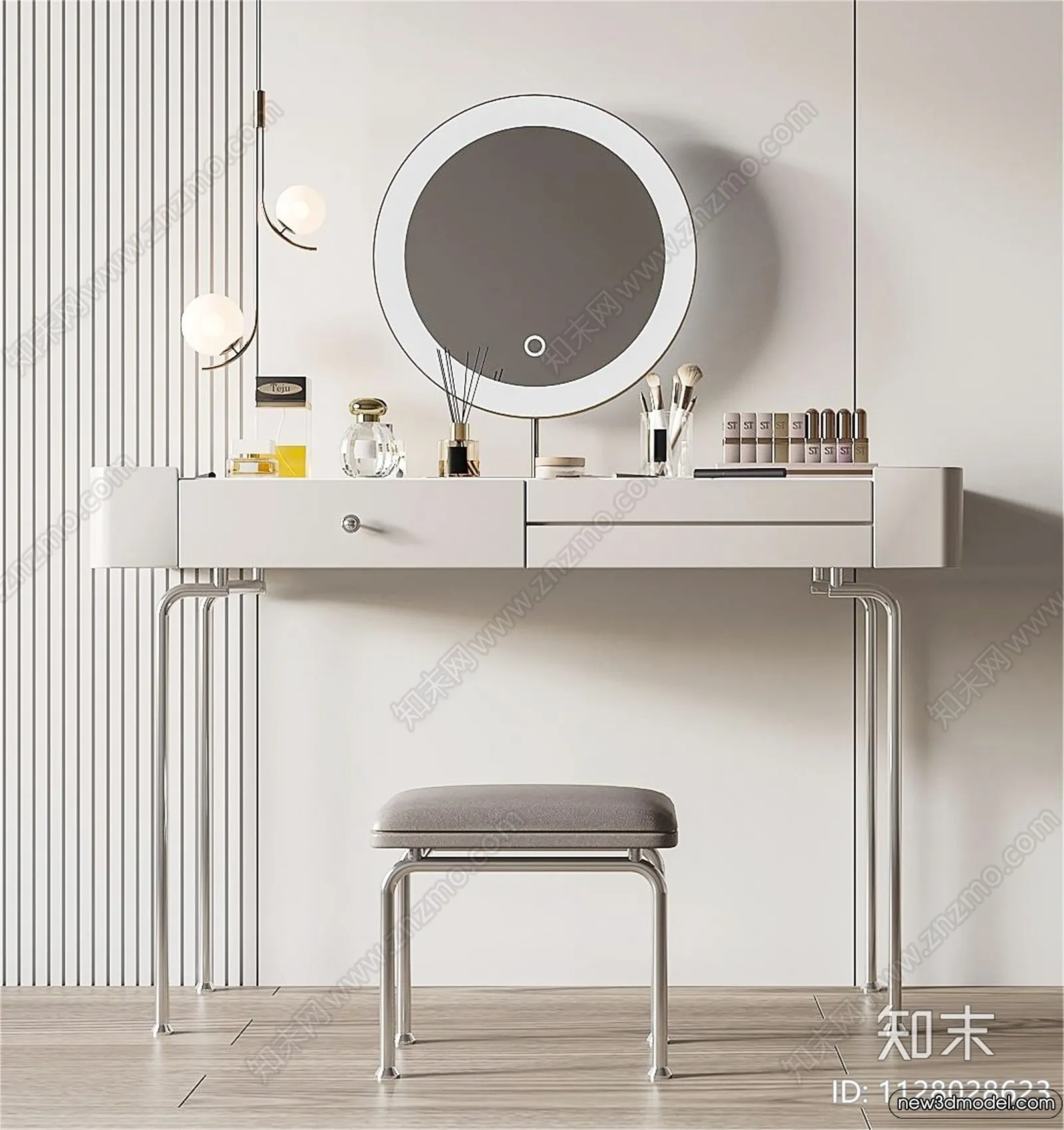 Dressing Table – 3D Models – 3D Furniture Models for Interior – 076