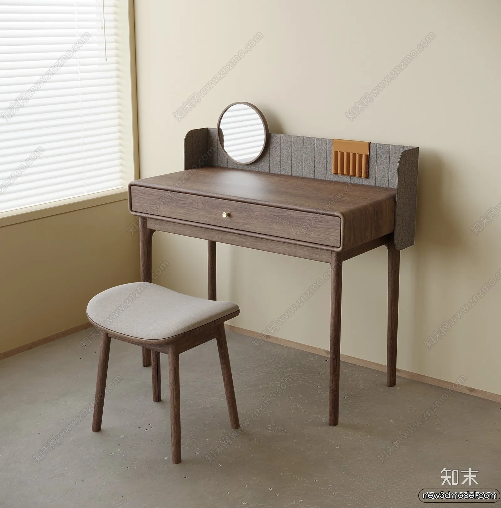 Dressing Table – 3D Models – 3D Furniture Models for Interior – 080