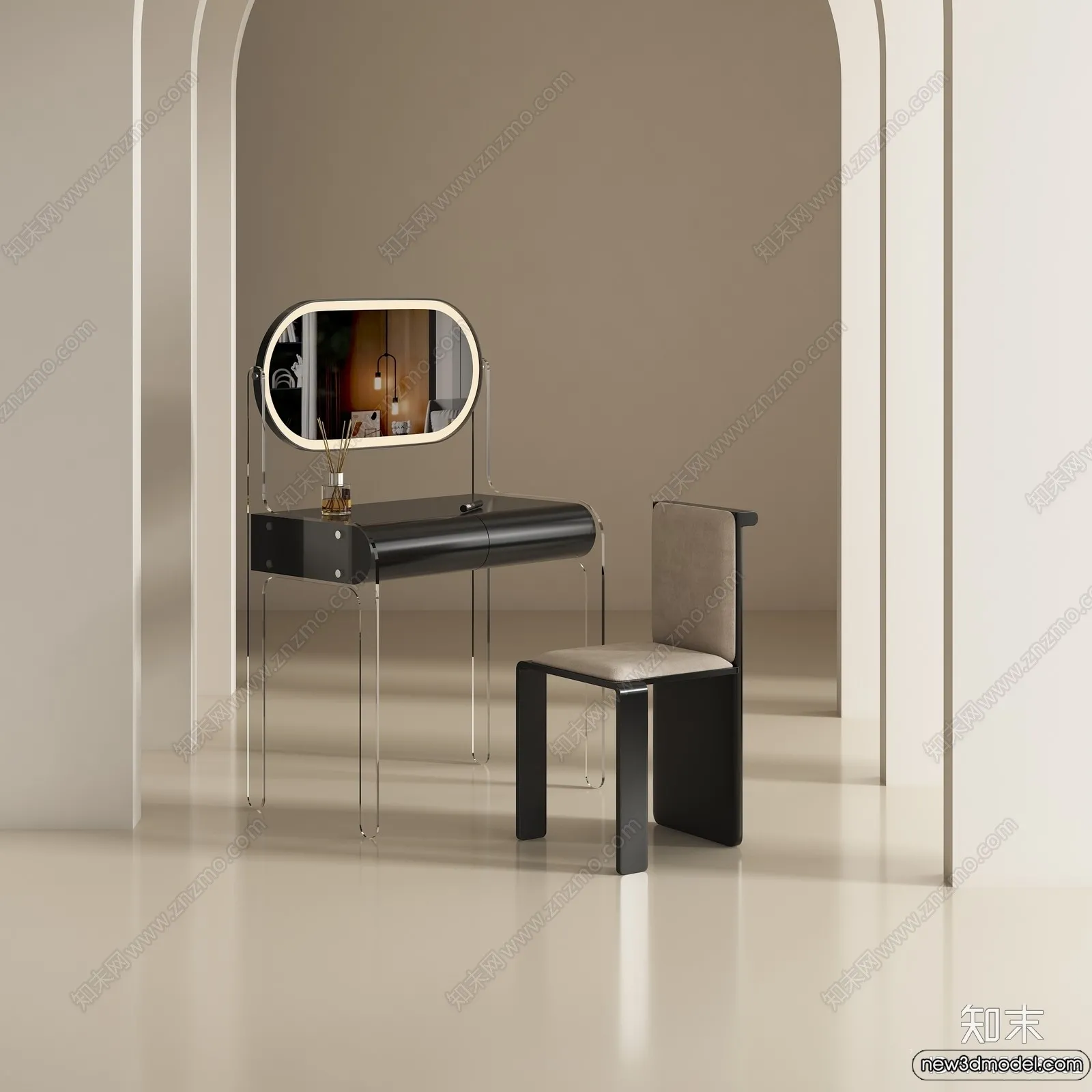 Dressing Table – 3D Models – 3D Furniture Models for Interior – 083