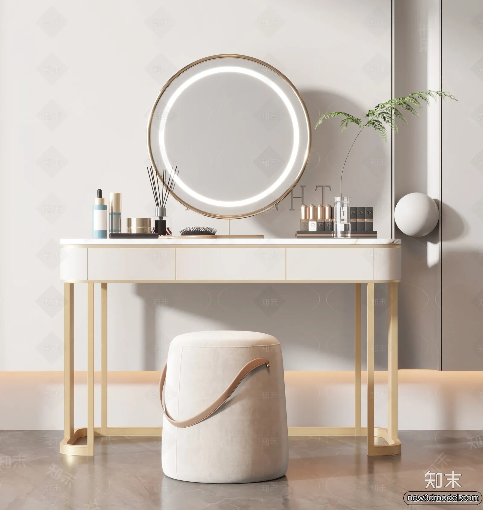 Dressing Table – 3D Models – 3D Furniture Models for Interior – 101