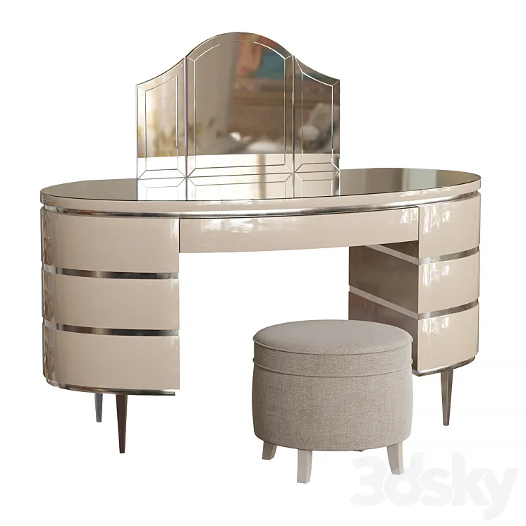 Dressing table 3DS Max