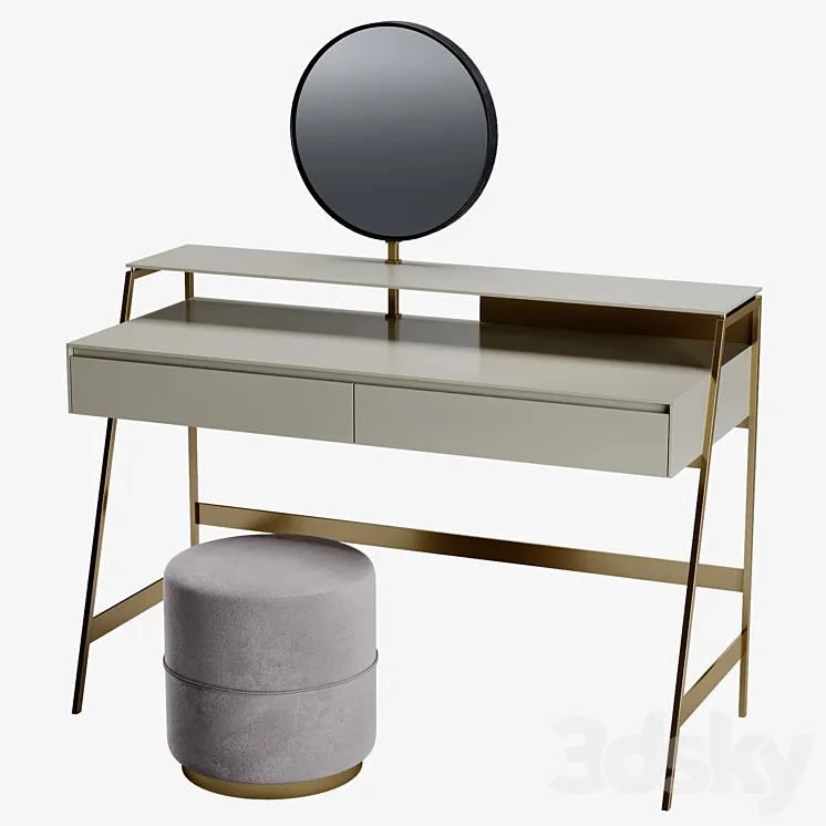 Dressing table 3DS Max