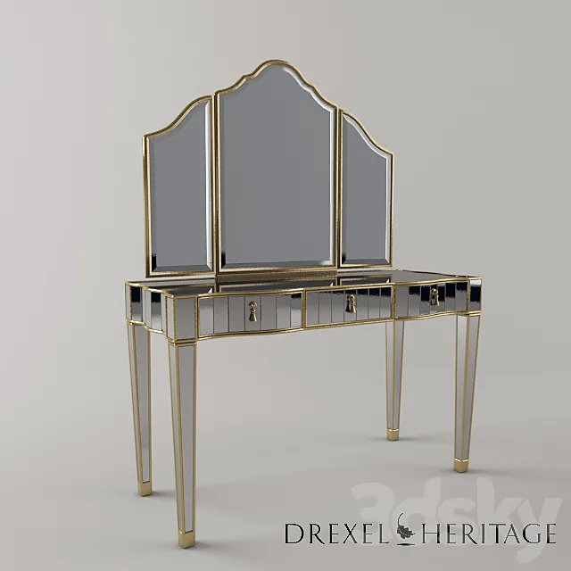 Dressing table 3DS Max Model