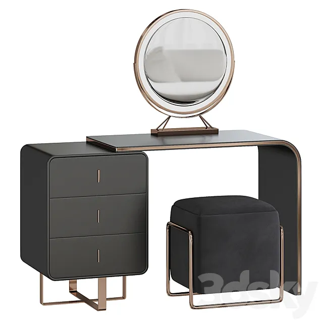 dressing table 3DS Max Model