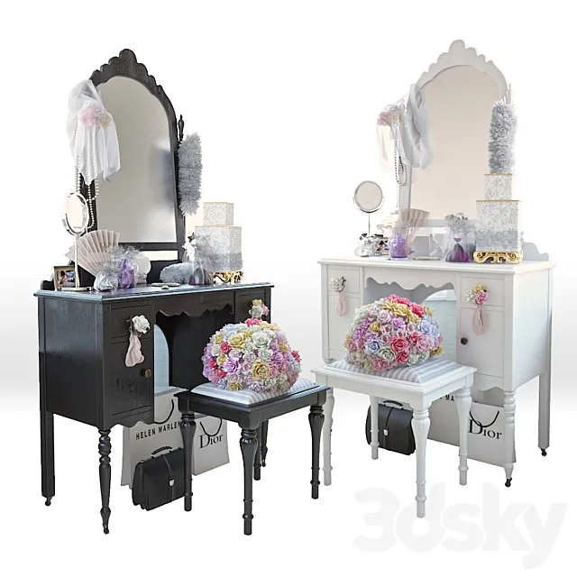 Dressing table 3DS Max Model