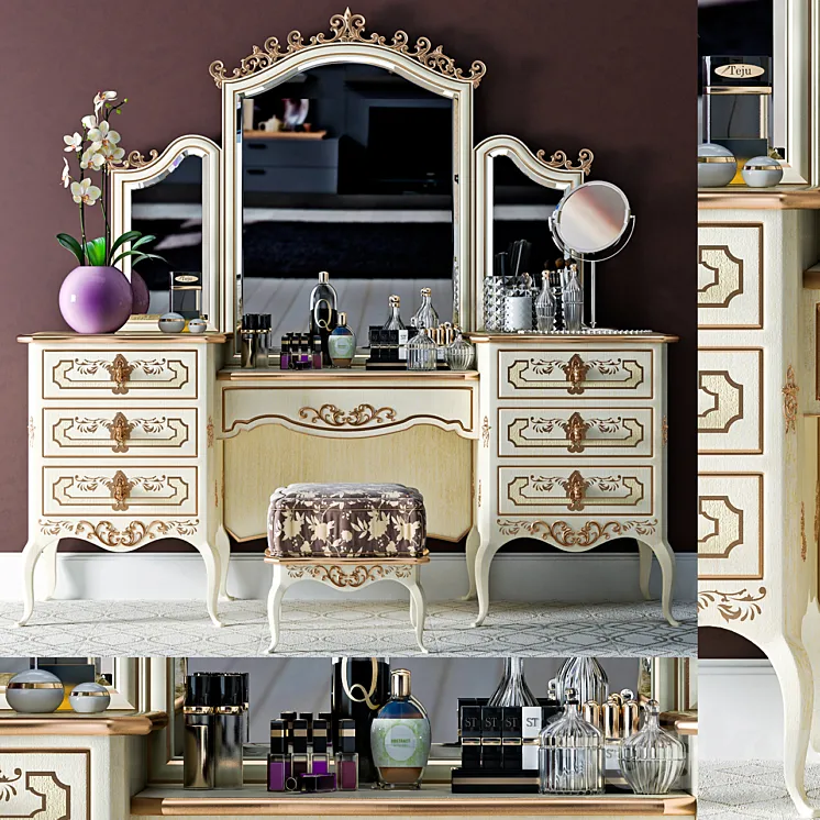 DRESSING TABLE 4 3DS Max