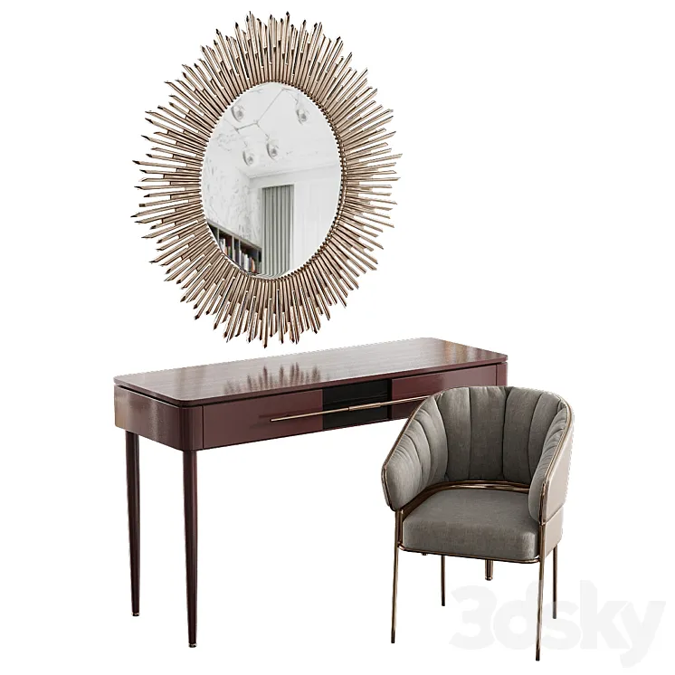 Dressing table Agra Dressing Table Frato Interiors 3DS Max Model
