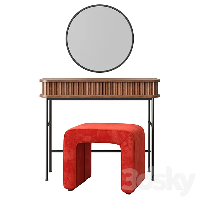 Dressing table by HM 3DS Max Model