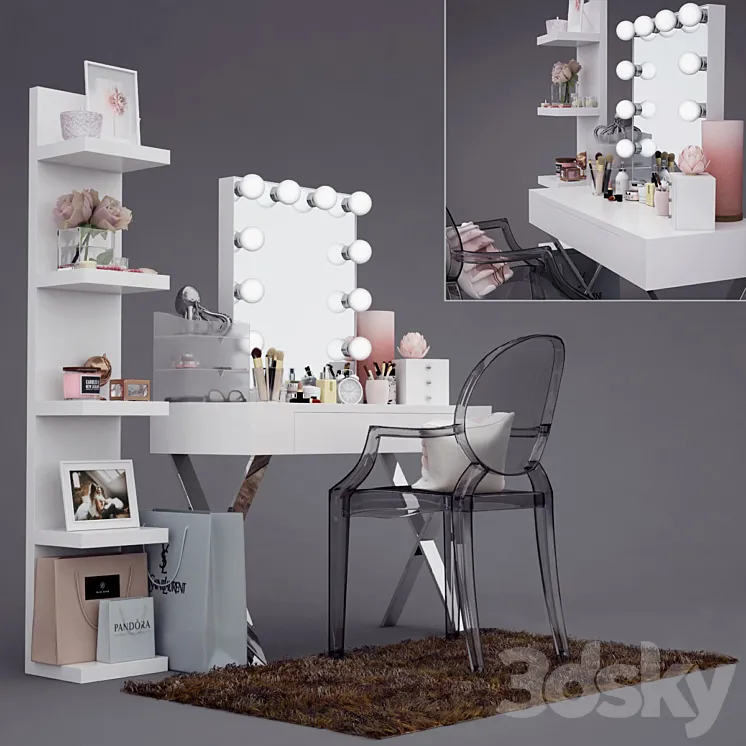 Dressing table I Dressing table 3DS Max