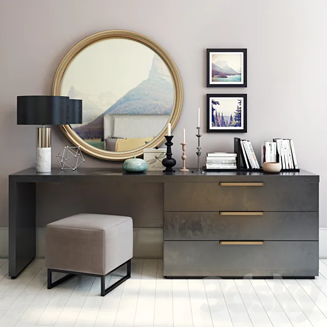 Dressing table in a modern style 3DSMax File