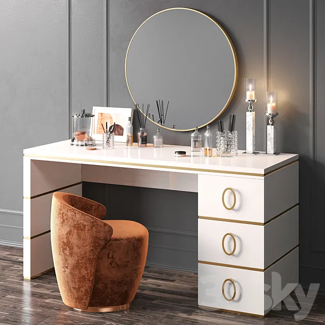 Dressing table KIA by Capital Collections 3ds Max