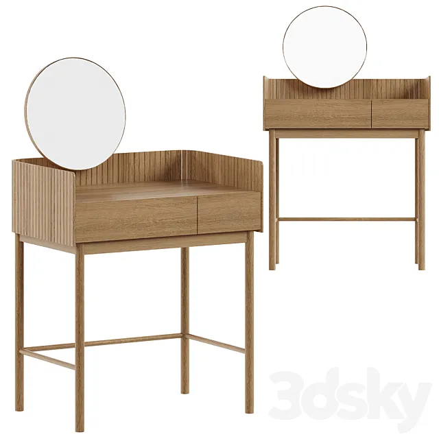 Dressing table Lazar (La Redoute Interieurs) 3DS Max Model