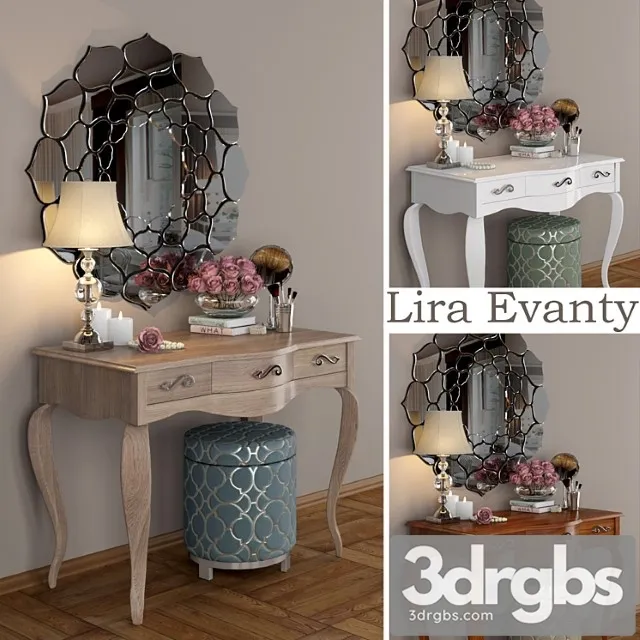 Dressing table lira from evanty 2 3dsmax Download