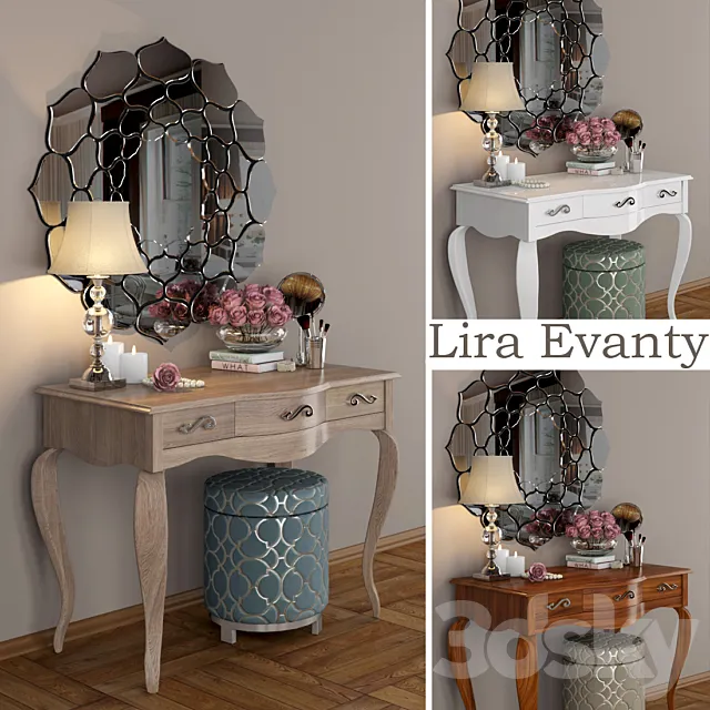 Dressing table Lira from Evanty 3DS Max Model