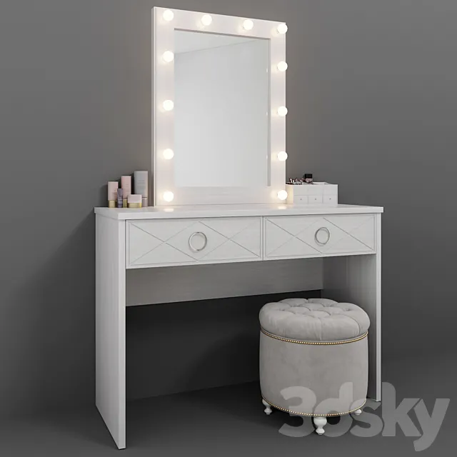 Dressing table Lucido 3DS Max Model