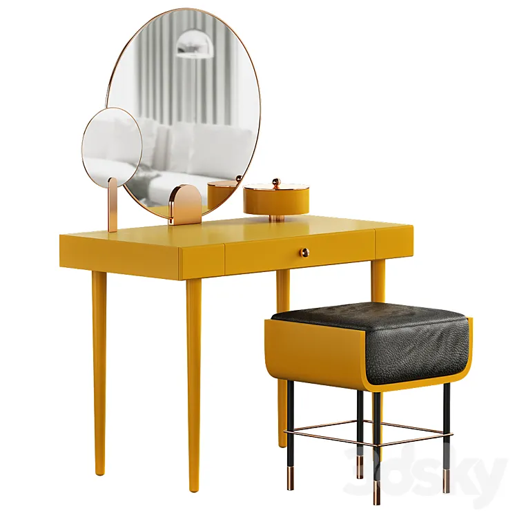 Dressing table Maison Dada launches furniture 3DS Max