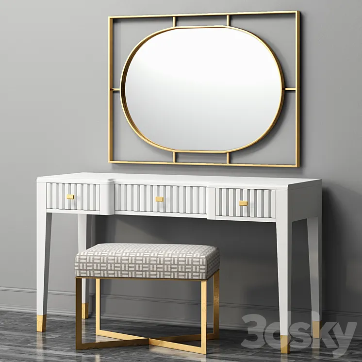 Dressing Table Mini Pixel 02 by Rooma Design 3DS Max