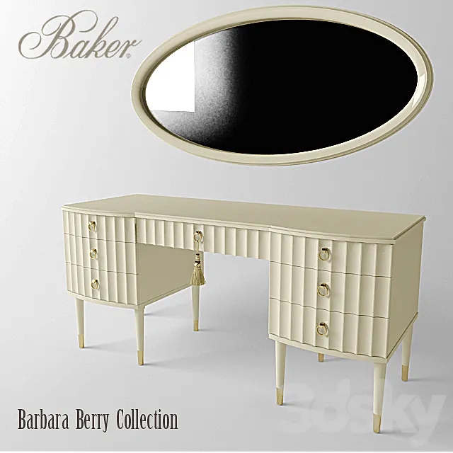 Dressing table mirror c from Barbara Berry 3DSMax File