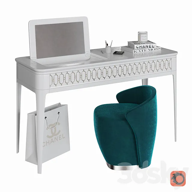 Dressing table Mugali MARIA 3ds Max