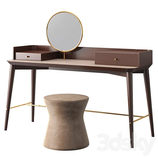 Dressing table NAICA by Praddy 3DSMax File