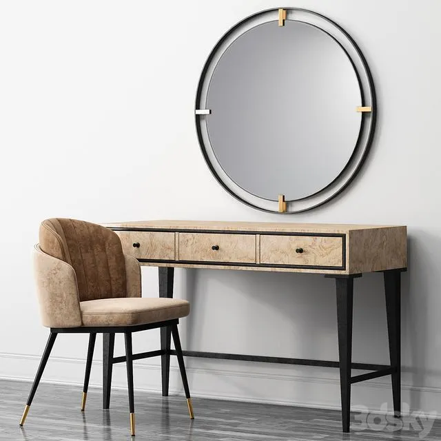 Dressing table PRADO by Rooma Design 3dsMax Model