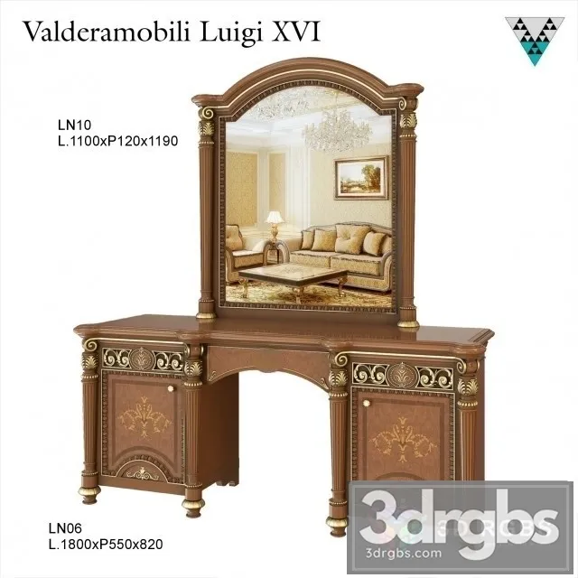 Dressing Table Valderamobili Luigi XVI 3dsmax Download