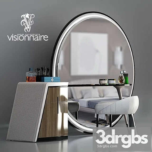 Dressing table visionnaire – westley 2 3dsmax Download