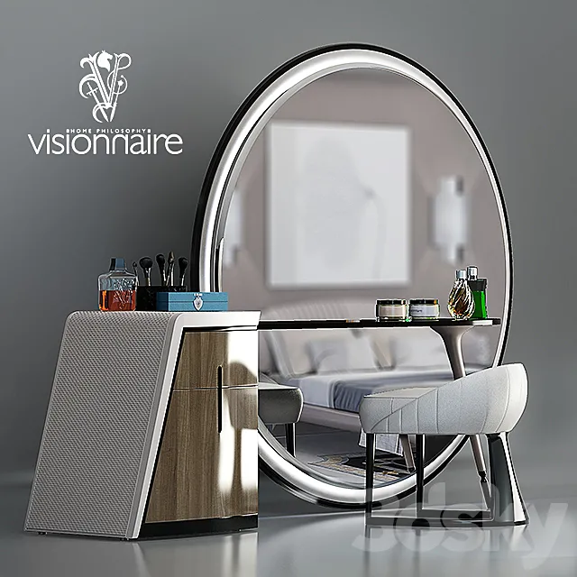 Dressing table Visionnaire – Westley 3DSMax File