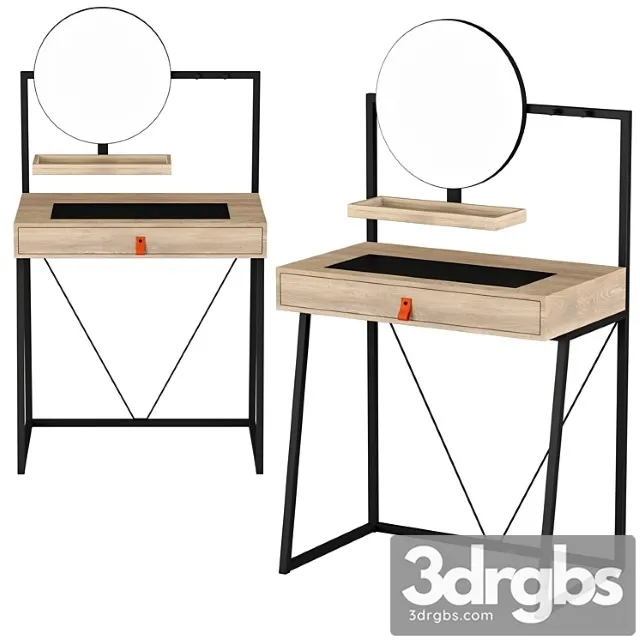 Dressing Table With Drawer Lou But Coiffeuse Avec Tiroir Lou 1 3dsmax Download
