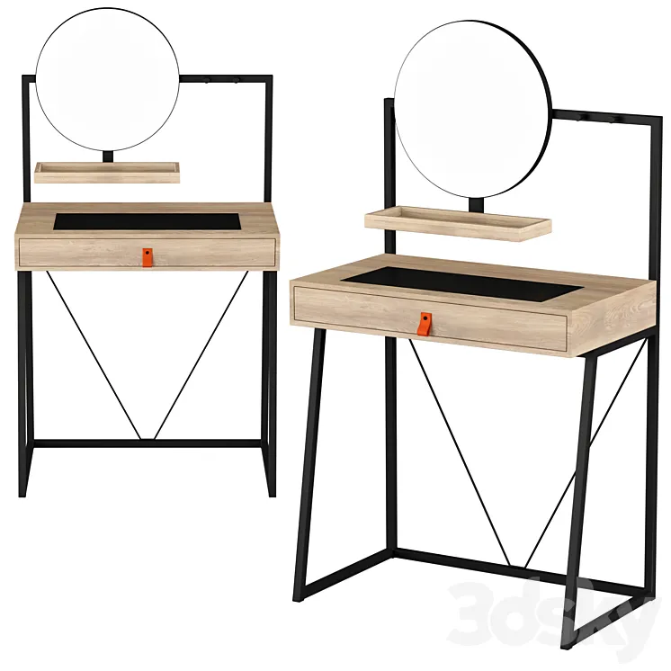 Dressing table with drawer LOU | BUT | Coiffeuse avec tiroir LOU 3DS Max