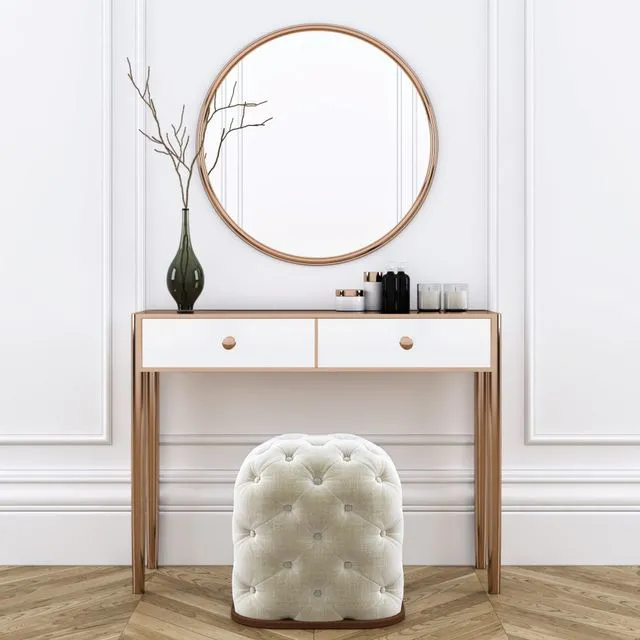 Dressing table with pouf 3dsMax Model