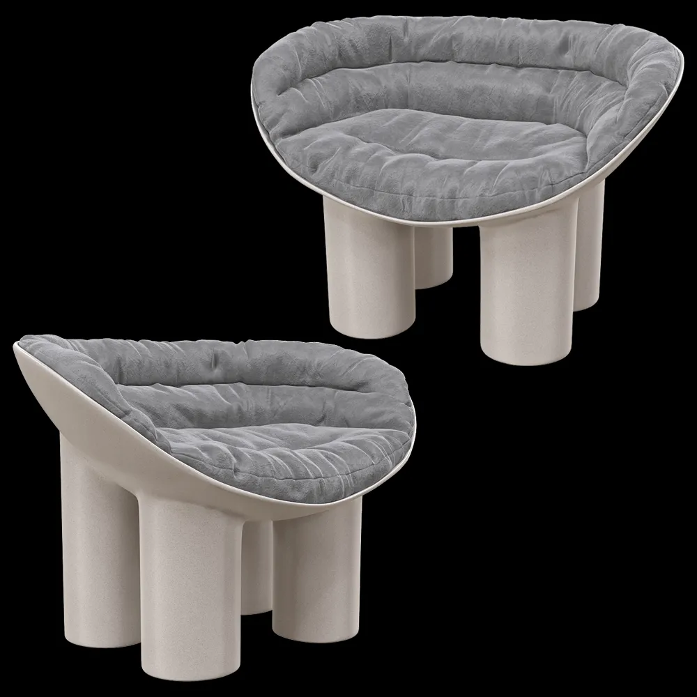 Driade – Armchair Roly Poly 3ds Max