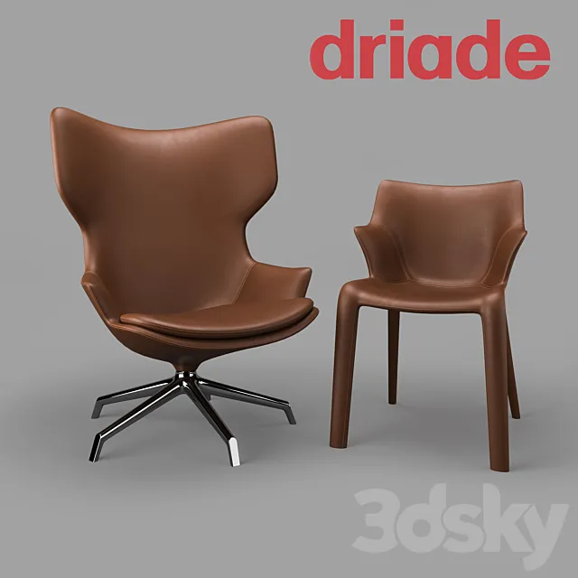 Driade Lou speak eat 3ds Max