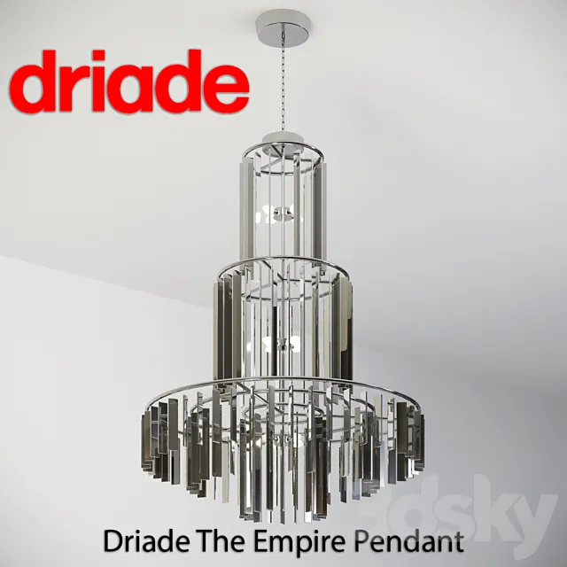 Driade The Empire Pendant 3ds Max