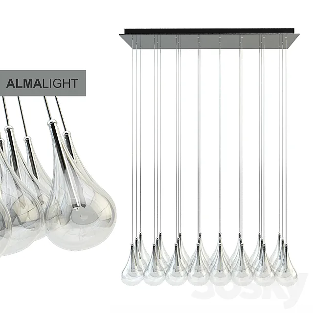 DROP | Pendant lamp Alma Light 3ds Max