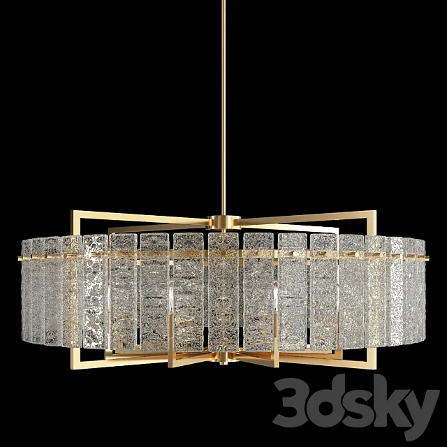 Drum Chandelier 3DS Max Model